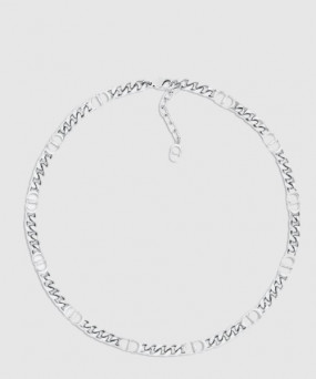 디올 CD Icon 슬림 체인 링크 목걸이 N1574