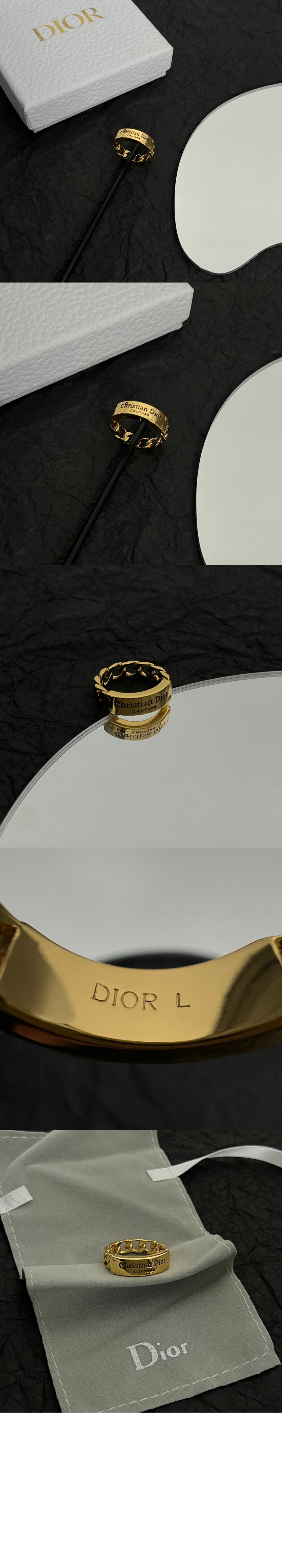 디올 CD 반지 R1307