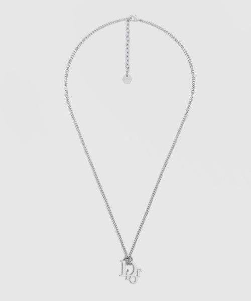디올 Dior Oblique 펜던트 목걸이 N1284