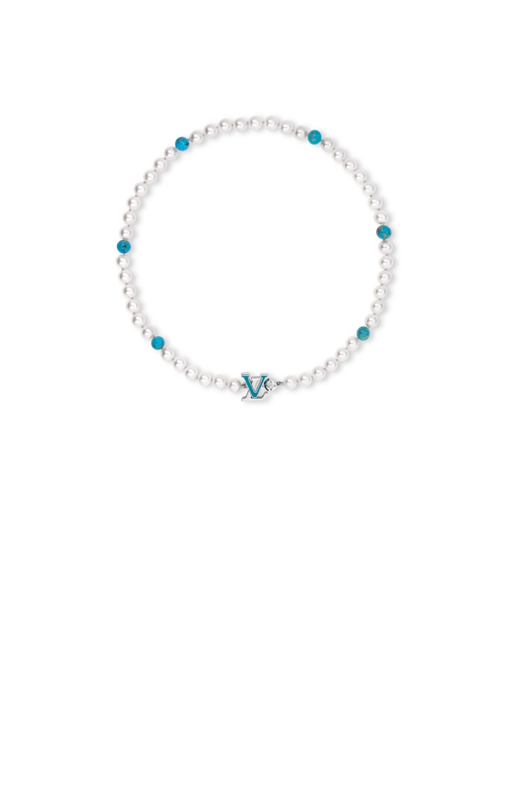 루이비통 터콰이즈 로데오 목걸이 M02058