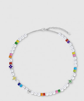 루이비통 모노그램 펄 파티 목걸이 M01500