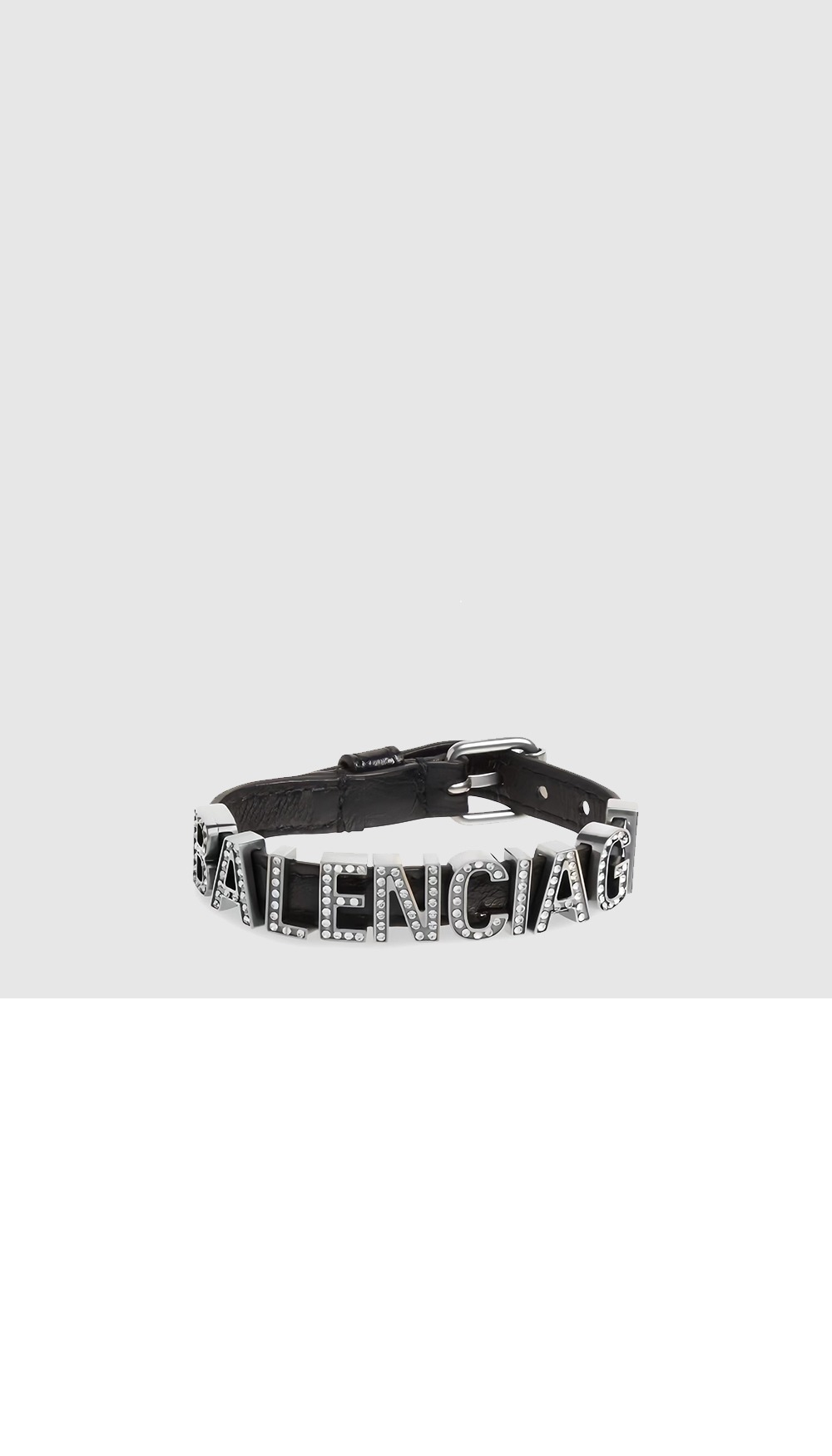 발렌시아가 레터링 로고 페스티벌 팔찌 701519