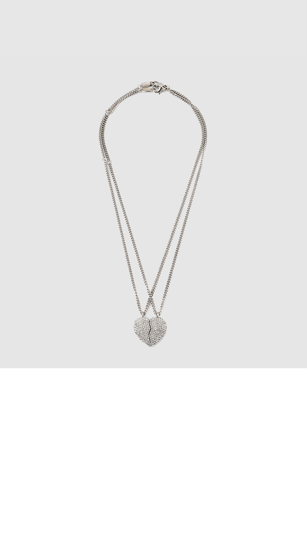 발렌시아가 러블리록 더블 목걸이 261640
