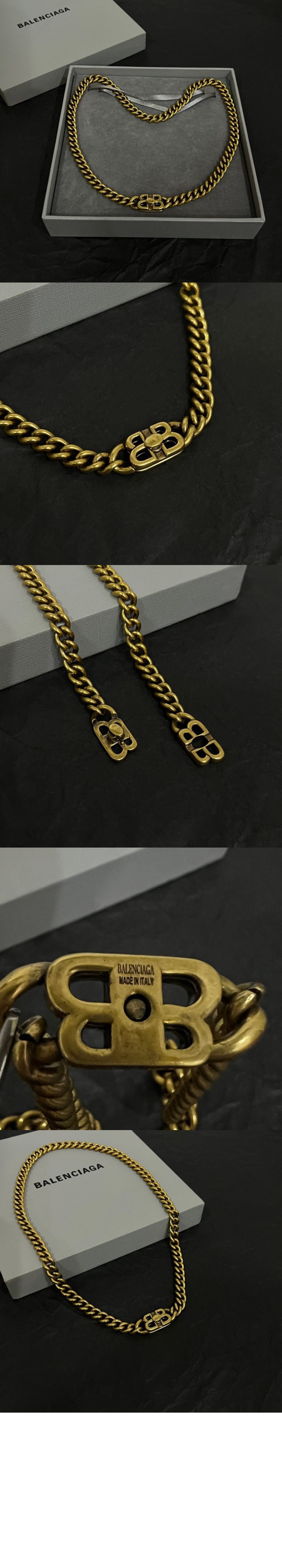 발렌시아가 모나코 체인 네크리 787752