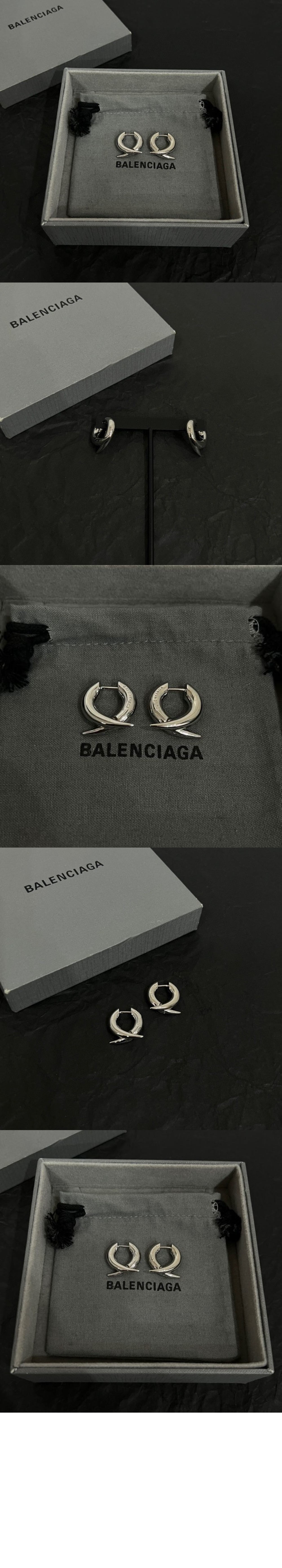 발렌시아가 포스 혼 XS 귀걸이 795037