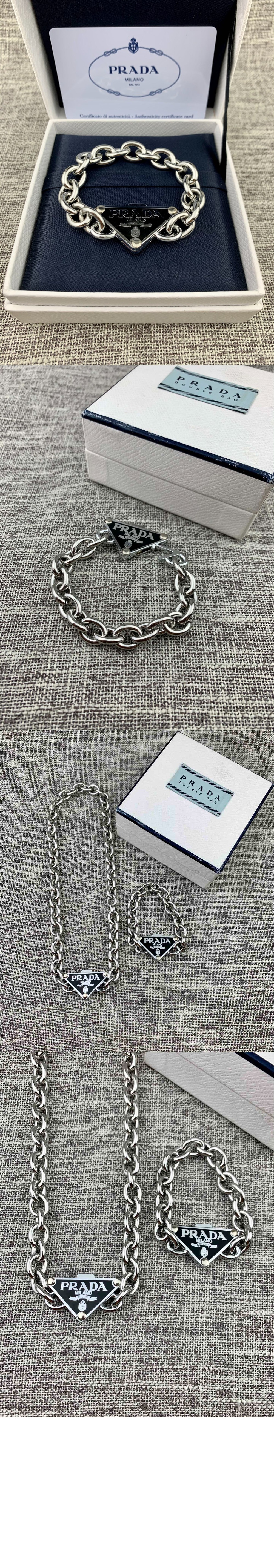 프라다 남성 팔찌 2JB303