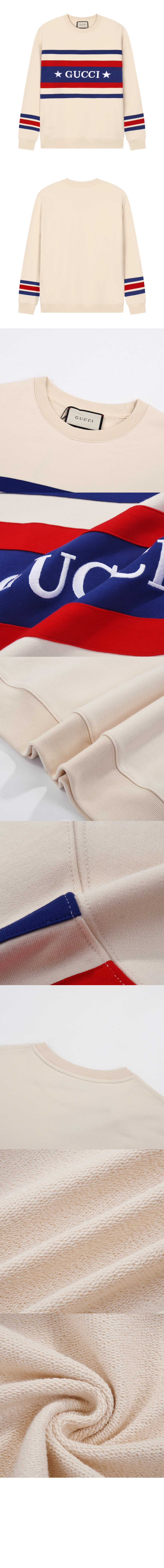 구찌 플라워 코튼 톱