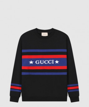 구찌 플라워 코튼 톱