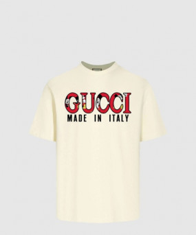 구찌 로고 프린트 반팔