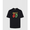 구찌 프린트 면 티셔츠