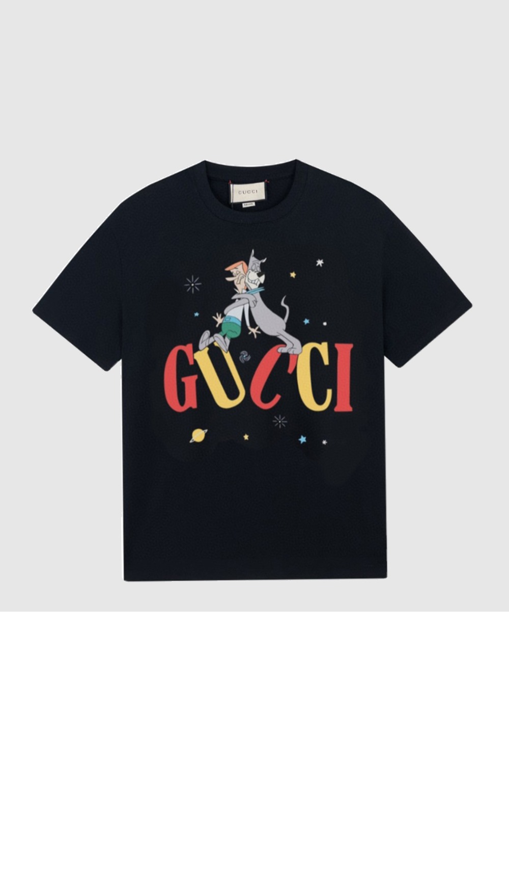 구찌 로고 프린트 반팔