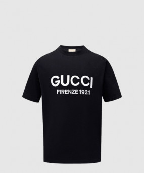 구찌 로고 프린트 반팔