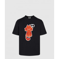 구찌 프린트 면 티셔츠