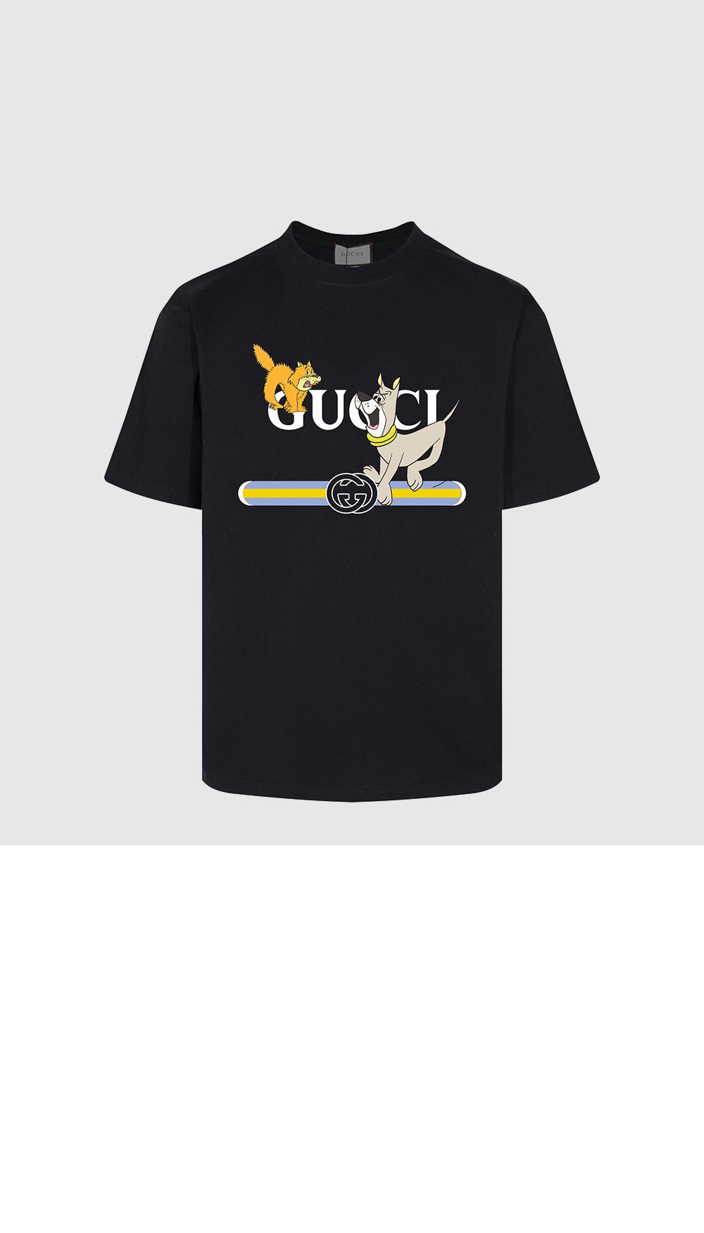 구찌 로고 프린트 반팔