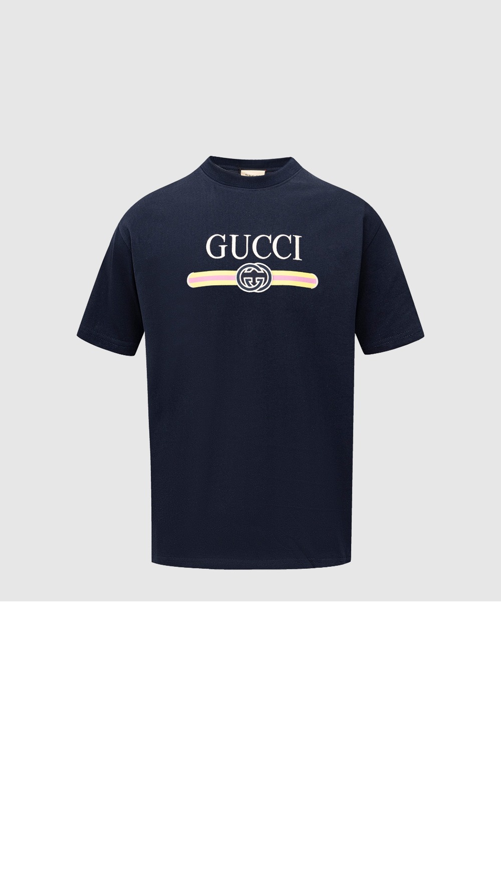 구찌 로고 프린트 반팔