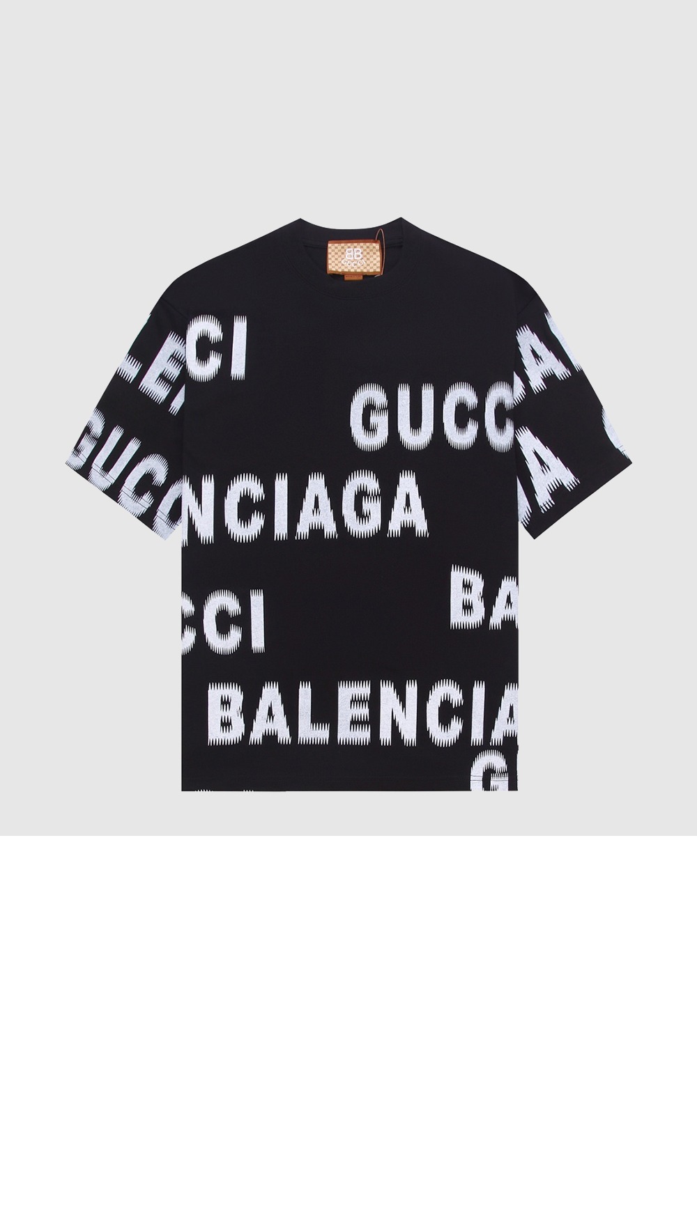 구찌 로고 프린트 반팔