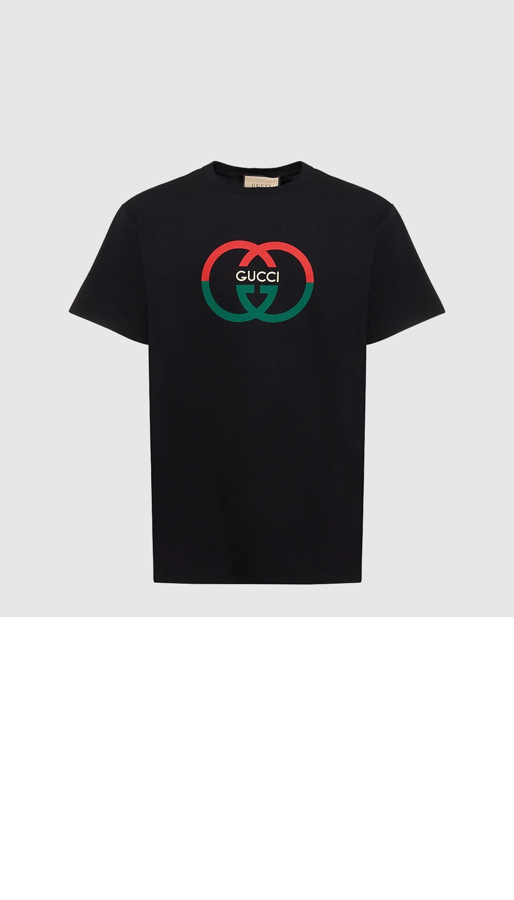 구찌 로고 프린트 반팔