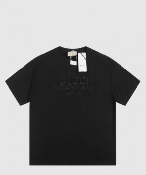 구찌 면 티셔츠