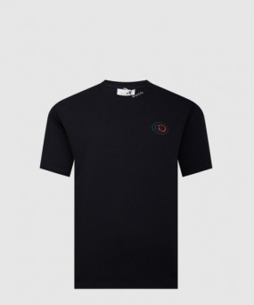 구찌 면 티셔츠