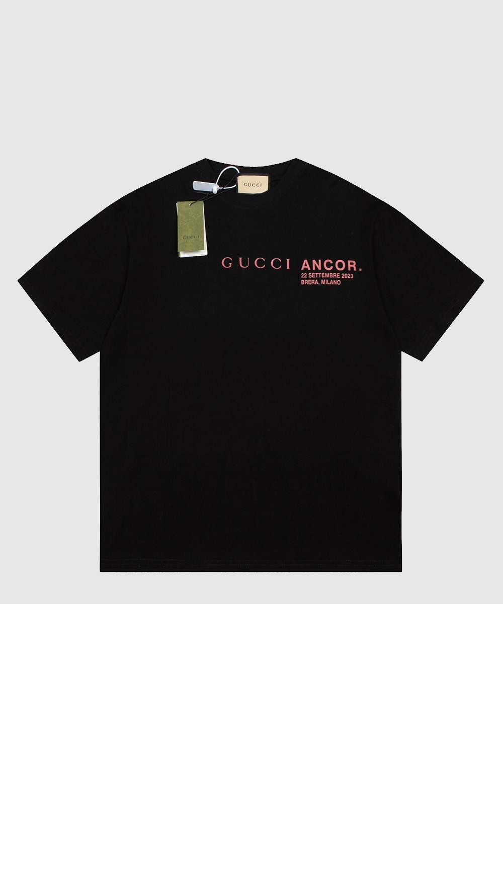 구찌 로고 프린트 반팔