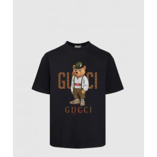 구찌 프린트 면 티셔츠