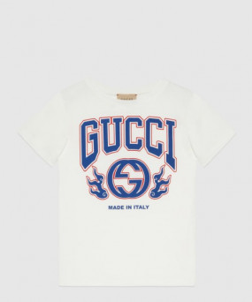 구찌 로고 프린트 반팔