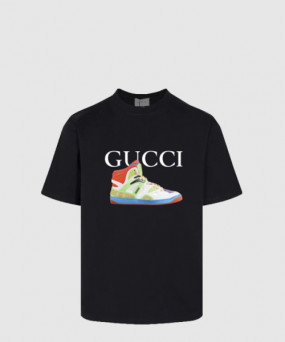 구찌 로고 프린트 반팔