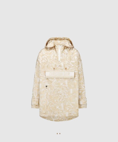 디올 로고 후드 긴팔