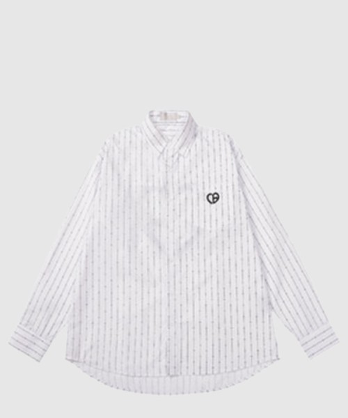 디올 로고 셔츠