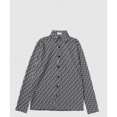 디올 로고 셔츠