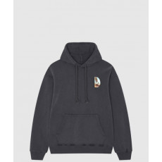 디올 로고 후드 긴팔