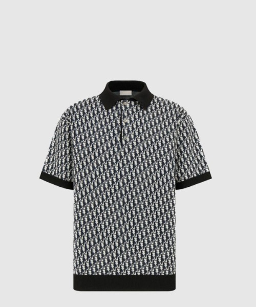 디올 로고 니트 톱