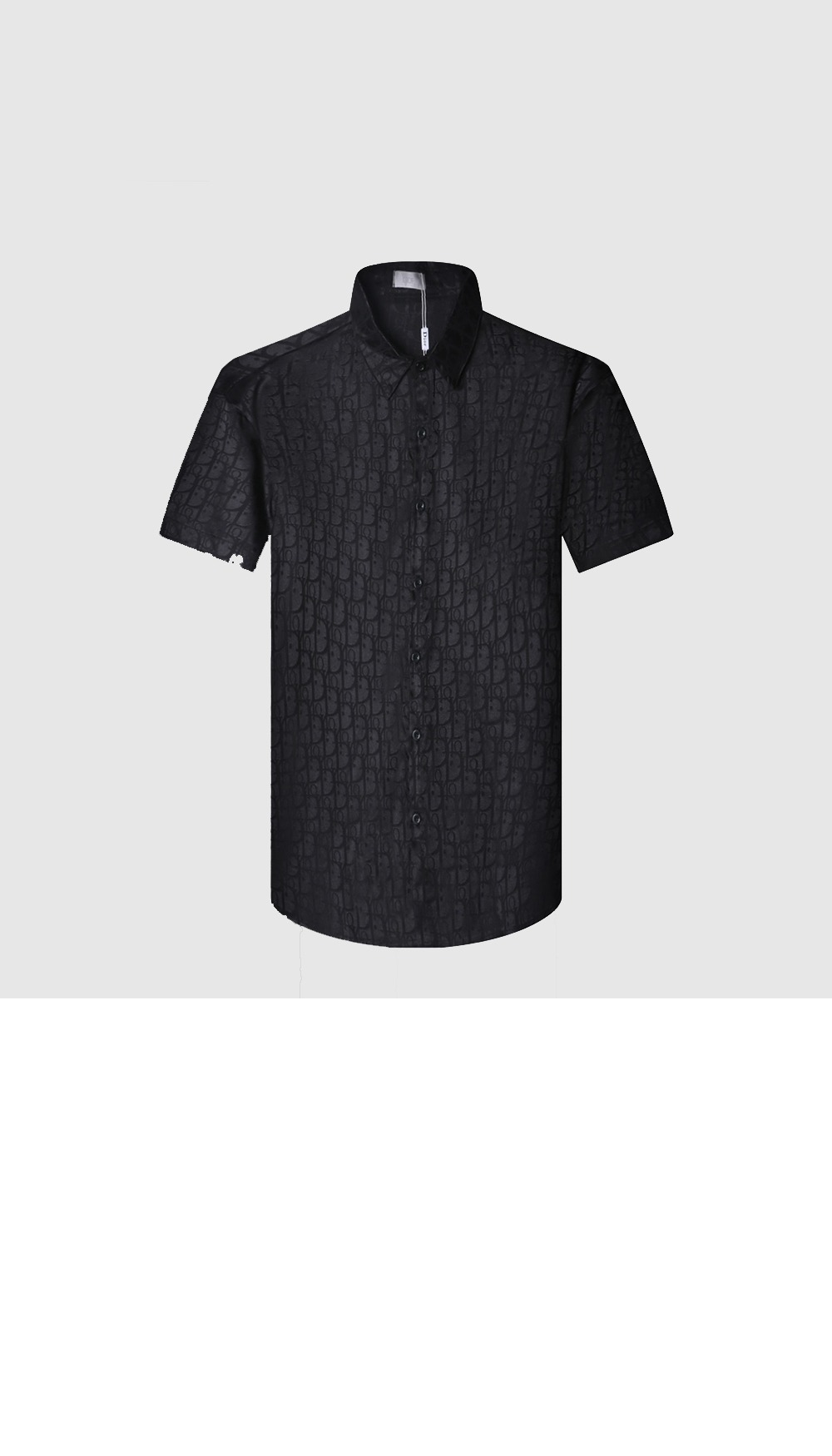 디올 로고 셔츠