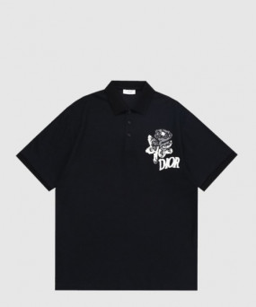 디올 폴로 셔츠 크롭