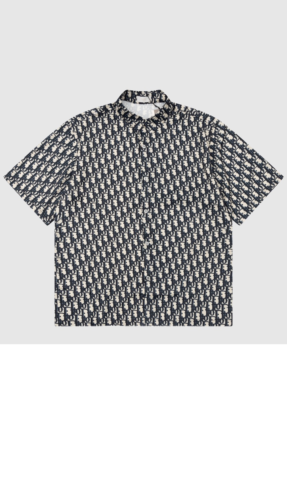 디올 로고 프린트 셔츠 톱