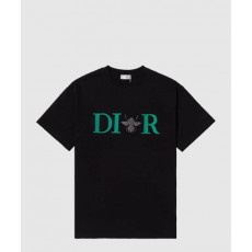 디올 로고 프린트 반팔