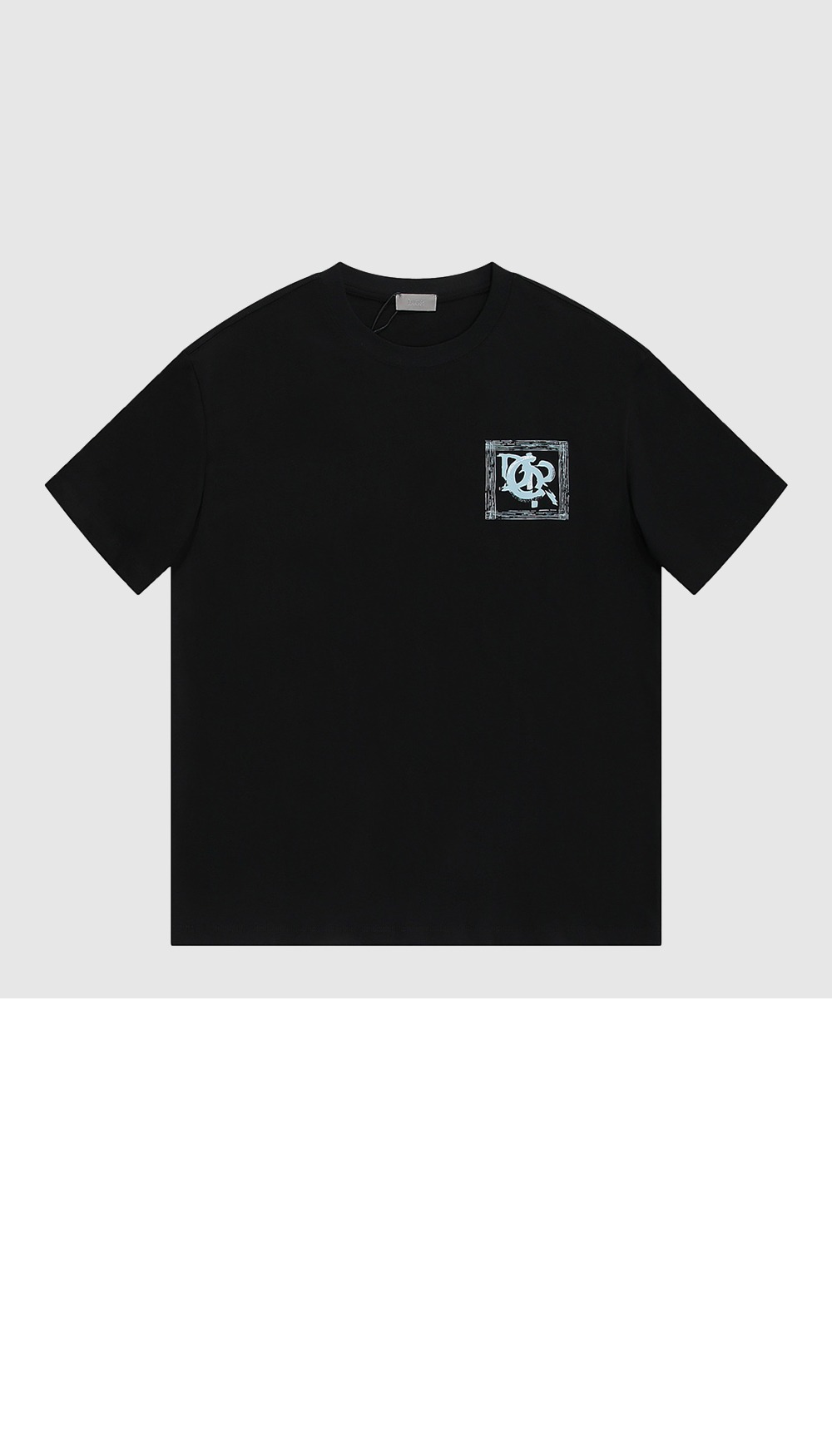 디올 플라워 코튼 톱