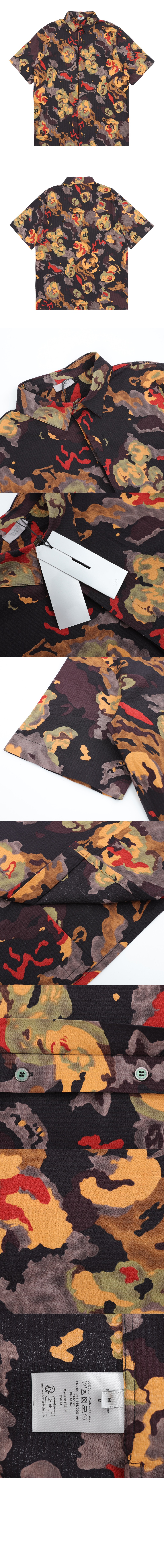 디올 로고 프린트 셔츠 톱