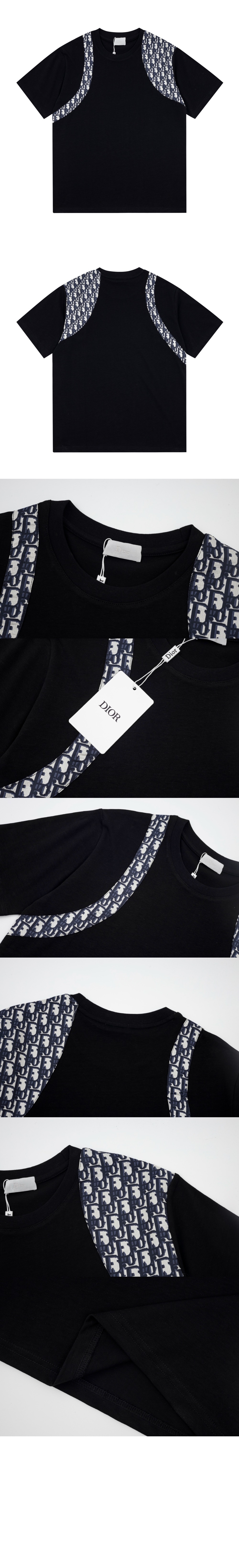 디올 플라워 코튼 톱