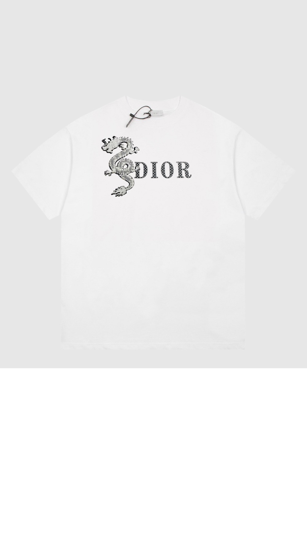 디올 플라워 코튼 톱