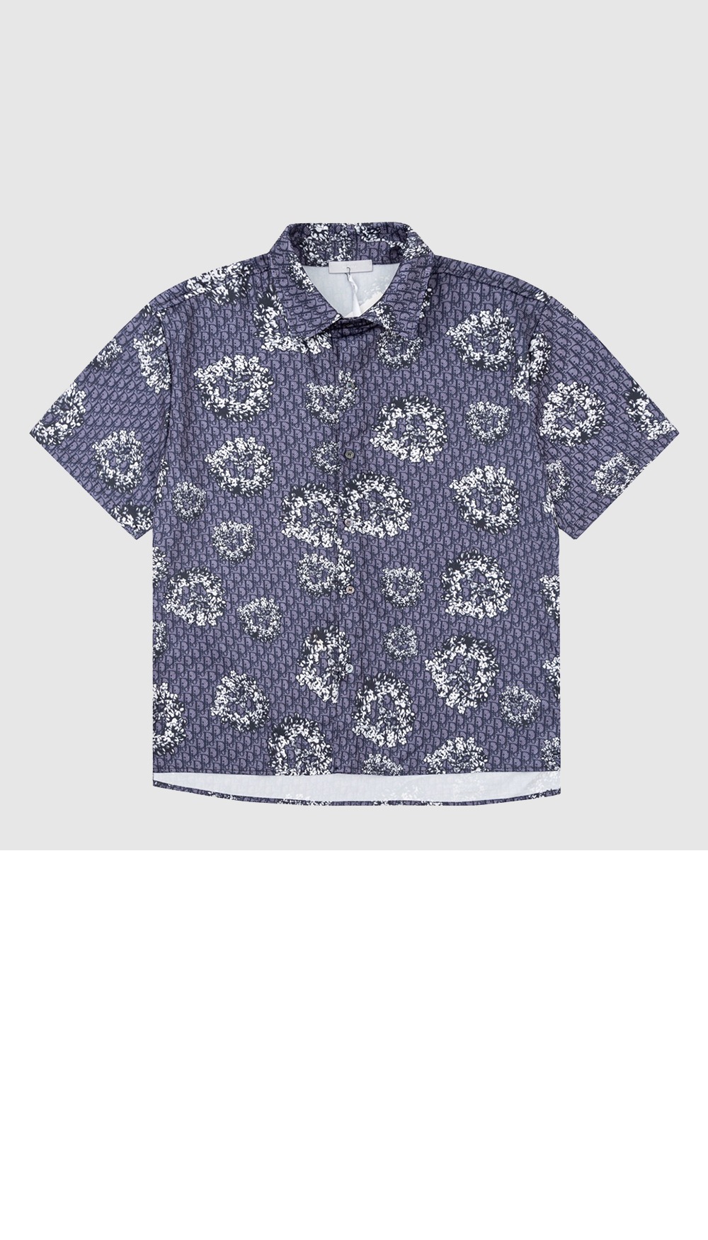 디올 플라워 코튼 톱