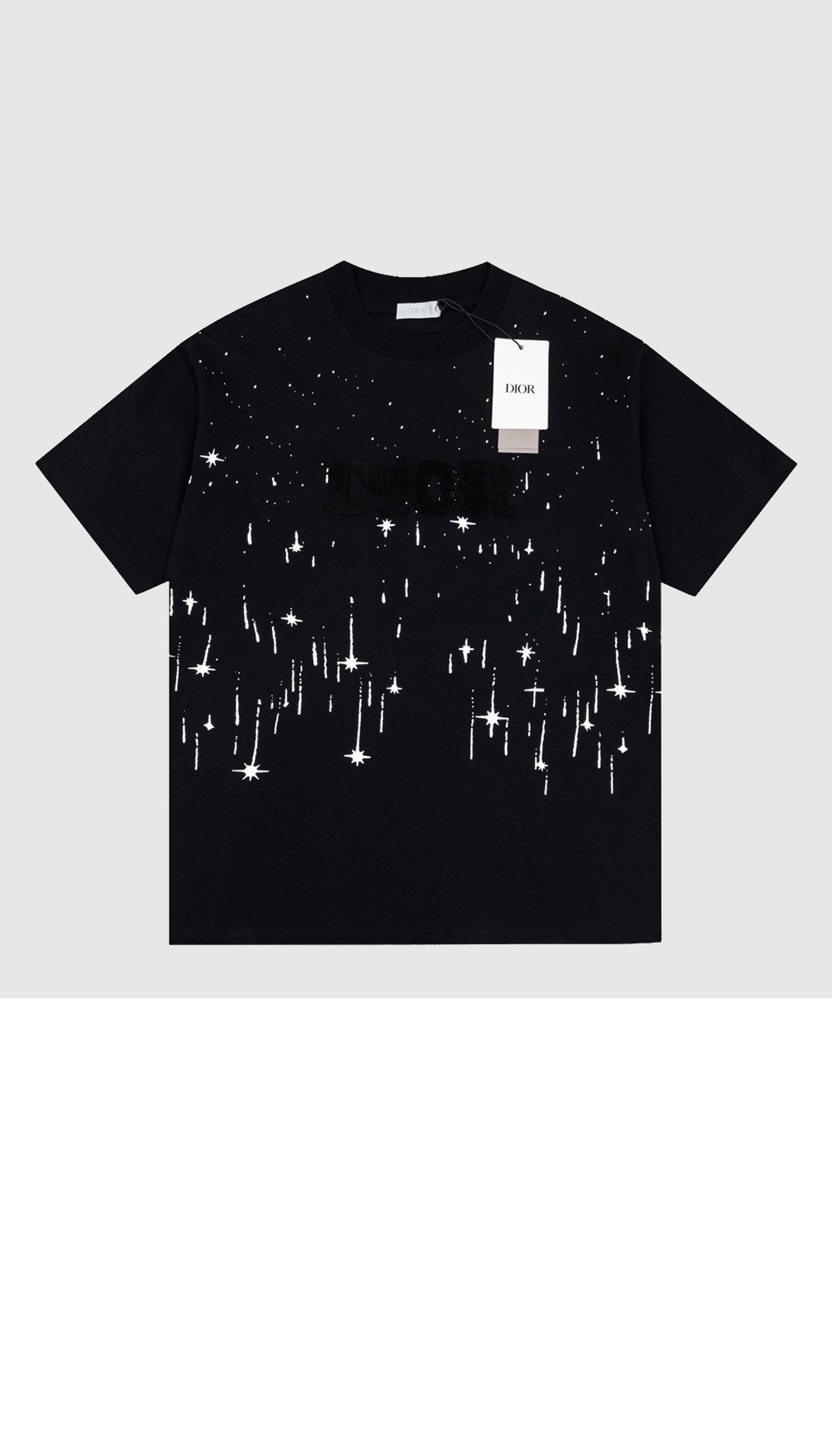 디올 플라워 코튼 톱