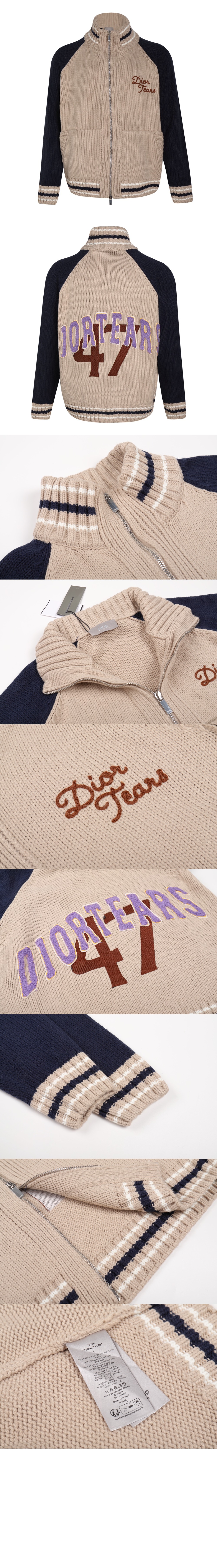 디올 니트 긴팔 톱