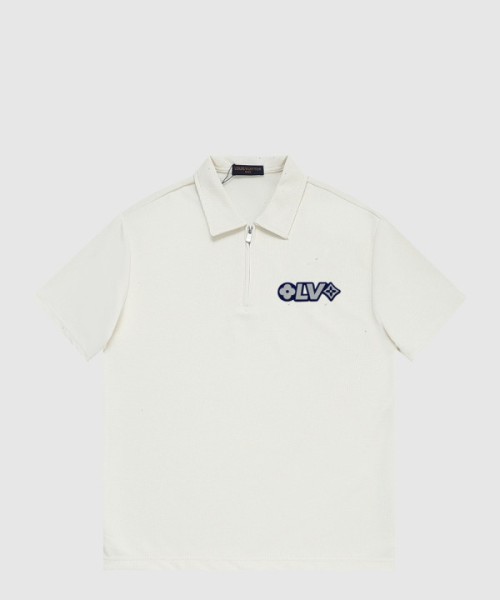 루이비통 로고 프린트 반팔