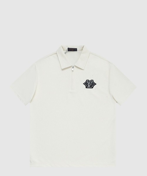 루이비통 로고 프린트 반팔