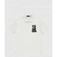 루이비통 로고 프린트 반팔