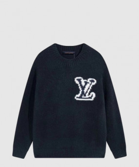 루이비통 로고 니트 톱