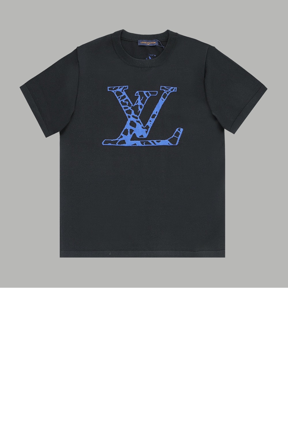 루이비통 로고 프린트 반팔