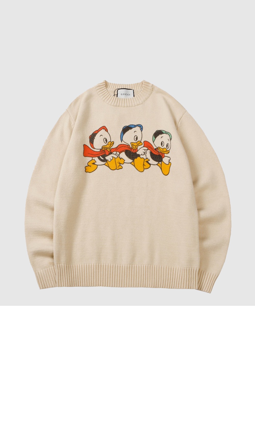 루이비통 니트 로고 톱