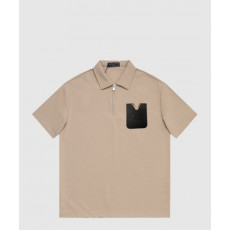 루이비통 로고 프린트 반팔